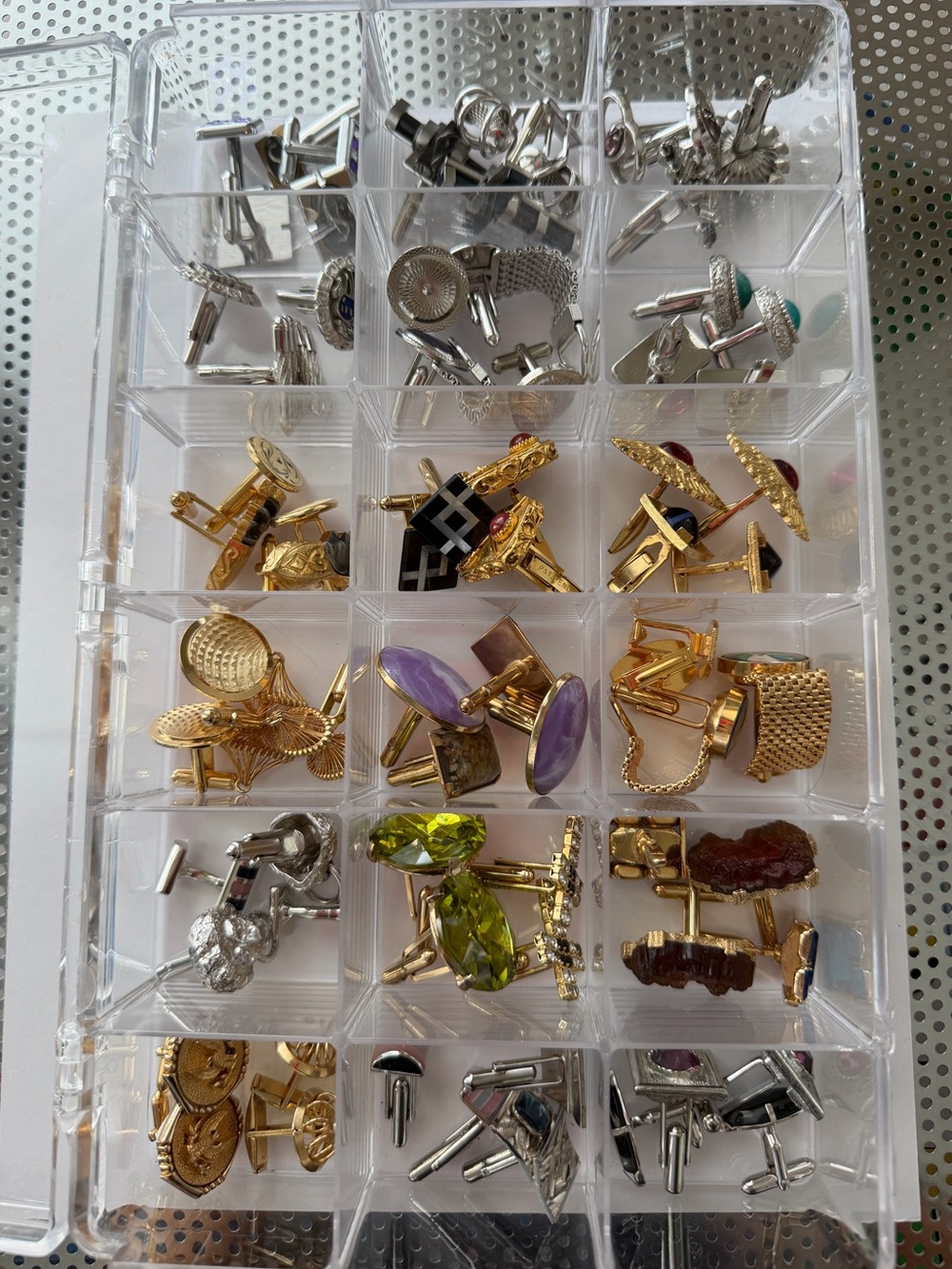 Assorted Lot of 36 Cufflinks